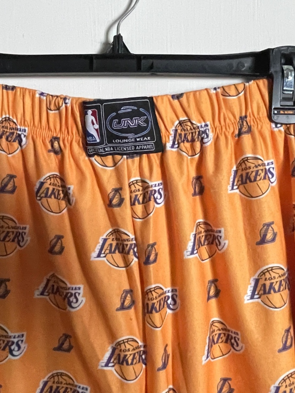 Unk Orange Los Angeles Lakers Lounge Pants